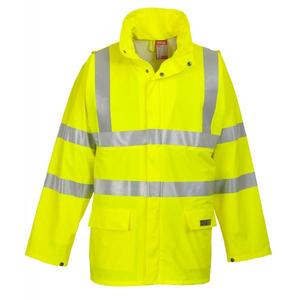 PORTWEST - FR41YER4XL Veste jaune haute visibilité Sealtex Flame-Vêtements de travail résistants aux flammes EAN 5036108263790 - Product Image 1