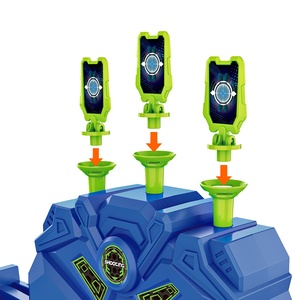 BJQ OEM Jouet électronique en plastique, <span class=keywords><strong>voiture</strong></span> sur rail, tir <span class=keywords><strong>de</strong></span> balles molles, cible d'entraînement, jeu mobile <span class=keywords><strong>de</strong></span> bureau pour compétition unisexe - Product Image 3