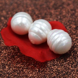 <span class=keywords><strong>Perle</strong></span> paysandales en forme de <span class=keywords><strong>fil</strong></span>, de coquille naturelle, pour pendentif de boucle d'oreille, DIY bricolage, demi-trou, 13x16mm, 50 pièces - Product Image 4