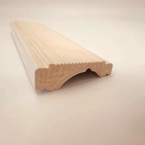 Gh037 thiết kế hiện đại WPC Ốp chân tường Hội Đồng Quản trị ván chân tường đúc <span class=keywords><strong>TRIM</strong></span> 2.4m không thấm nước bền trang trí sàn tường dòng - Product Image 2