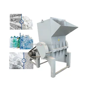 high speed plastic double shaft shredder machine plastic barrel shredder machine