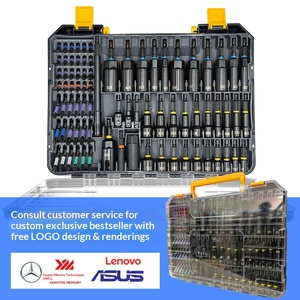 Juego <span class=keywords><strong>de</strong></span> 80 Piezas <span class=keywords><strong>de</strong></span> Llaves <span class=keywords><strong>de</strong></span> Impacto Magnéticas <span class=keywords><strong>de</strong></span> Acero al Cromo Vanadio, Juego <span class=keywords><strong>de</strong></span> Puntas <span class=keywords><strong>de</strong></span> Acero, Caja <span class=keywords><strong>de</strong></span> <span class=keywords><strong>Herramientas</strong></span> Portátil para Mantenimiento - Product Image 3
