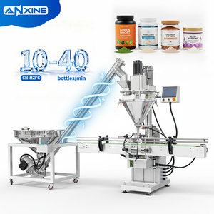 Auto Servomotor Auger Polvo Relleno Curry Comino Tapioca Harina de maíz Especias Pimienta Chili Leche Polvo seco Máquina de llenado Equipo - Product Image 1