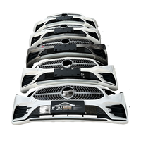 Ensemble de pare-chocs avant d'occasion pour Mercedes-Benz Classe A W177 2019-2022, avec grille AMG Sport, support de fixation, pour réparation et modification universelle