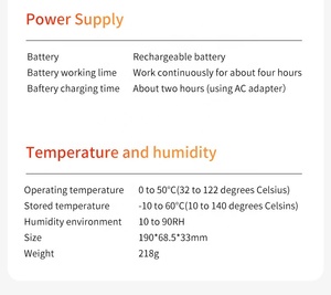 Kỹ thuật số cầm tay quang hạt truy cập 3 kênh phân tích bụi phạm vi 0.3um ~ 10um - Product Image 6