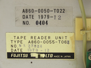 Đơn vị đọc băng A860-0055-T062 cho máy CNC 100V 17W - Product Image 2