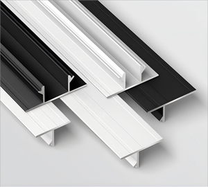 Garniture de plafond flottante en alliage d'aluminium Profilé d'ombrage pour panneaux de gypse de type T et de type U Bordure de plafond - Product Image 3