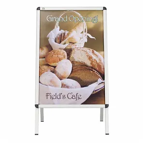 Vouwen Reclame Poster Stand Prikbord Een Frame Road Sign H44