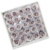 Haute fait à la main tige unique ondulée à volants Rose savon fleur Bouquet tourbillonné Center soie pour mariage anniversaire saint valentin cadeau