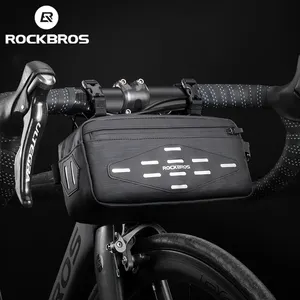 ROCKBROS防水バイクフロントハンドルバー収納バッグショルダーバッグ自転車サドルテールバッグ