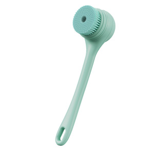 Brosse de massage électrique pour la douche, vert clair, étanche IPX7, exfoliation du corps, nettoyage du visage, exfoliation de la peau - Product Image 3