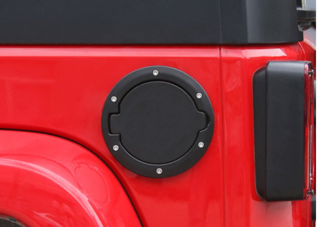 Fuel Tanks Cover For JEEP Wrangler 07-18 Car Exterior Accessories Gas Door Cover