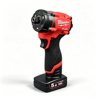 Mini tournevis électrique sans fil à moteur sans balais 12V 3 vitesses M12 80NM de couple maximal pour la rénovation et le bricolage à domicile