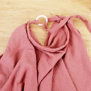 Couverture d'allaitement en coton pour maman, ajustable, pour l'intimité, tablier d'allaitement, couverture de poussette - Product Image 5