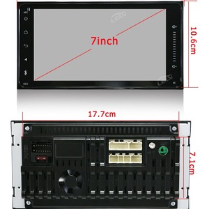 Sistema de Navegación Inteligente Multimedia para Automóvil con Pantalla Táctil Bilateral de 7 Pulgadas, Android Auto 13Mp5, Control Central para Tablero, Compatible con SDK - Product Image 3