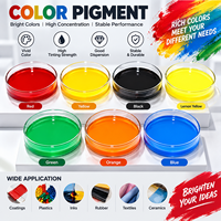 Pâte colorante à base d'eau écologique, forte puissance de coloration, dispersion de pigments pour peinture et revêtement, fabricant OEM