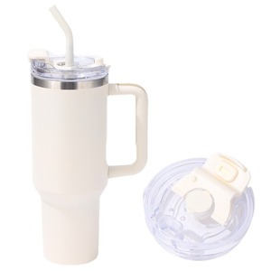 304 tasse à glace en acier inoxydable quatrième génération 40oz Portable isolation thermique tasse à thé épaissie sport ventouse - Product Image 1