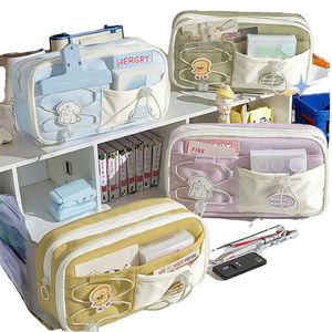 Các mô hình mới <span class=keywords><strong>2025</strong></span> của siêu phổ biến sinh viên bút chì trường hợp, Cô gái văn phòng phẩm hộp và công suất lớn bút chì trường hợp - Product Image 1