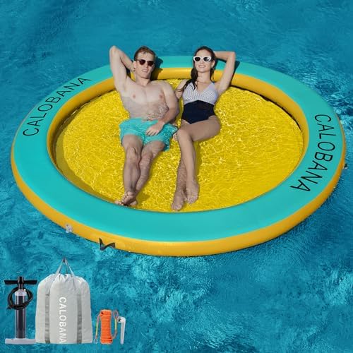 Water hammock  mint green yellow