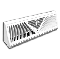 LAKES HVAC climatisation plinthe réglable en acier Diffuseur pour système de ventilation d'air frais