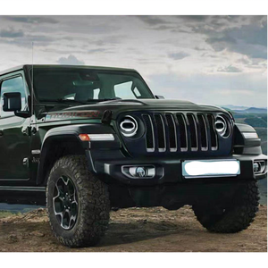 ดัดแปลงเป็นไฟหน้า Led เต็มรูปแบบไฟหน้าหมุนและด้วยการสัมผัสของฟังก์ชั่นสีฟ้าสำหรับรถจี๊ปแรงเลอร์ <span class=keywords><strong>JL</strong></span> 2018-2021 - Product Image 6