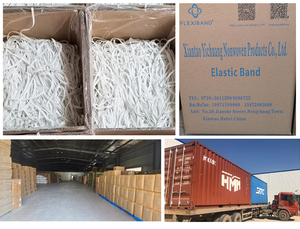 Được làm từ cao su dệt kim ban nhạc đàn hồi biểu tượng tùy chỉnh - Product Image 6