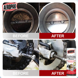 Aeropak 500ml <span class=keywords><strong>Nettoyant</strong></span> pour voiture écologique en aérosol pour l'accélérateur, les freins et le carburateur, en boîte en fer blanc - Product Image 3