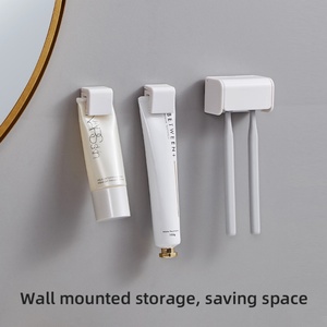 Gancho Colgante para Baño, Organizador para Limpiador Facial, Pasta de Dientes, Toallas, Llaves, Cepillos de Dientes, para Ducha - Product Image 4