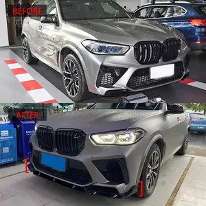 ลิ้นกันชนหน้า StarNav สำหรับ F95 X5M ปี 2020-2023 ชุดแต่งสปอยเลอร์ล่าง ดิฟฟิวเซอร์ บอร์ดกันกระแทก อุปกรณ์ตกแต่งรถยนต์ - Product Image 4