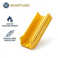 Goulotte de câblage en PVC/ABS sur mesure à fentes pour câblage haute densité dans les centres de données et les armoires réseau