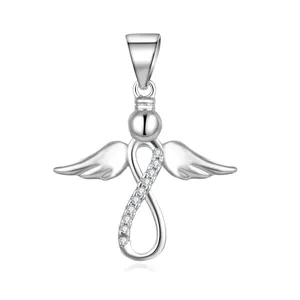 925 sterling silver guardian angel wings nurse women jewelry pendant