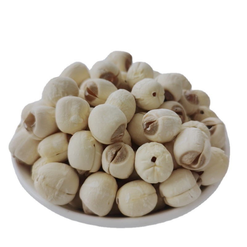 Factory Wholesale Price New Crop High Quality Sale Dried White Whole Lotus Seeds Dried Lotus Nut Dried Lotus Kernel
