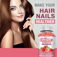 Vitahealthy OEM ODM 100% Gommes Naturelles de Blanchiment de la Peau Meilleures Gommes Éclaircissantes au Collagène Soutient les Cheveux, la Peau et les Ongles Sains