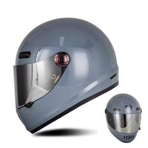 Nuevo Casco de Motocicleta Retro de Verano con Cobertura Total y Protección Solar - Product Image 4