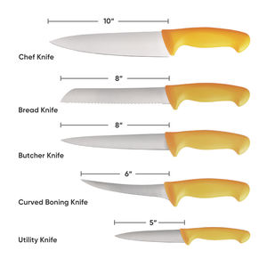 Reclutamento di distributori NSF durevole macellazione affilata macellaio disossante Set di coltelli da cucina per il ristorante dell'hotel - Product Image 6