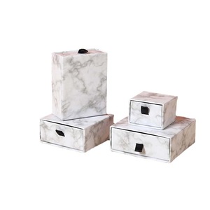 Jewelry Storage <b>Boxes</b> Multi Size Drawer <b>Packaging</b> For Rings Earrings Necklaces Bracelets Paperboard Rectangular Jewelry - Product Image 5