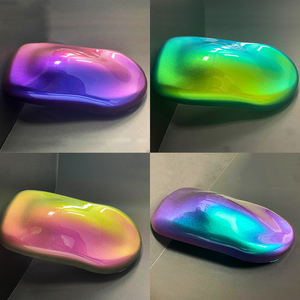 Polvo de Pigmento Camaleón, Color Cambiante, Perla Aurora, Súper Cambio de Color, Pigmentos Camaleón Mágicos Cromados para Pintura de Acuarela - Product Image 1