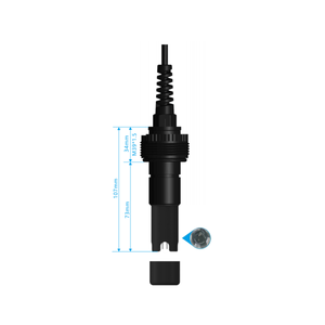 RS485 kỹ thuật số Ec Tds thăm dò cảm biến độ mặn 4-20mA dẫn nước cảm biến IP68 lớp bảo vệ OEM cho dụng cụ thử nghiệm - Product Image 2