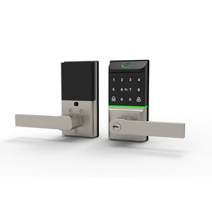 Hợp kim nhôm thông minh thông minh khóa cửa với Wifi, hỗ trợ phím, mật khẩu, và thẻ chìa khóa - Product Image 1