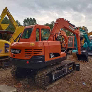 Doosan รถขุดตีนตะขาบขนาดเล็ก8ตัน DX80มือสองพร้อมปั๊มเครื่องยนต์หลักมอเตอร์เกียร์รุ่นที่คล้ายกัน DX60 DX75 DX55 - Product Image 6