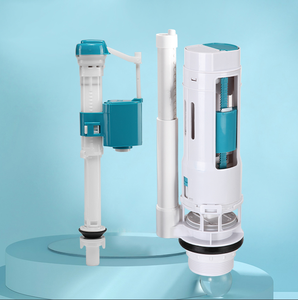 Bán buôn nhựa kép <span class=keywords><strong>Flush</strong></span> nhà vệ sinh Phễu thoát nước phù hợp tuôn ra van và van Fill - Product Image 1