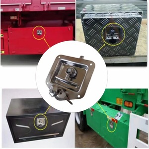 Ms858 Panel Lock <b>Toolbox</b> Concealed Lock Stainless Steel Carbon Steel Industrial Door Trailer Auto <b>Tool</b> Kit - Product Image 1