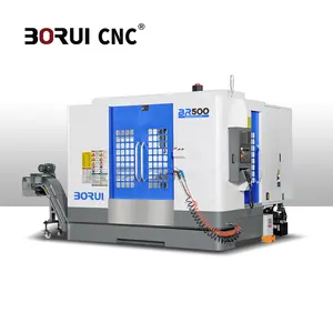 Br500 3 ציר cnc מכונת עיבוד אופקי cnc מרכז אופקי מכונת hmc למכירה סין מרכז עיבוד אופקי