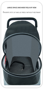 Cochecito desmontable <span class=keywords><strong>para</strong></span> mascotas <span class=keywords><strong>para</strong></span> <span class=keywords><strong>perros</strong></span> y gatos, carrito plegable 2 en 1 <span class=keywords><strong>para</strong></span> mascotas - Product Image 4