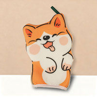 Dessin animé Animal en forme de bain douche éponge épurateur maille boule de douche Pouf boule de douche Spa bouffée épurateur pour les enfants