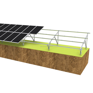 Structure de montage au sol d'accessoires solaires en acier en aluminium galvanisés à chaud d'excellente représentation U2V - Product Image 1