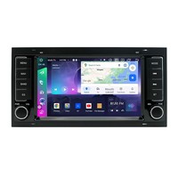Radio con Pantalla Táctil Android de 7 Pulgadas para VW Volkswagen 2004-2011 Touareg 2009 T5 Multivan/Transporter con GPS, Estéreo para Auto, Carplay