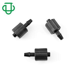 Conector Macho Luer Móvil de Plástico PP Negro de Grado Sanitario, Rosca Interna, Accesorios para Tuberías de Fluidos de 2.4-6.4mm, Acabado Mate - Product Image 2