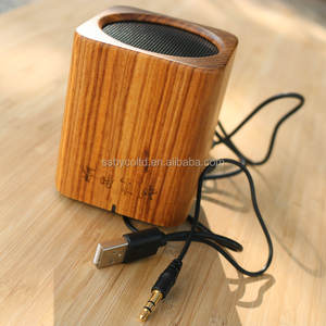 Altavoz de sonido de música de madera portátil ecológico con amplificador de sonido de fiesta de juegos - Product Image 3