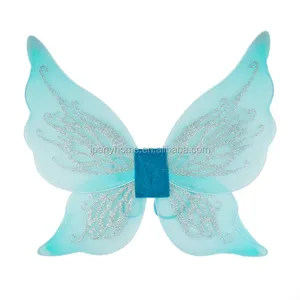 Hot Sale Birthday Party Blue Fairy Decorations Wings Set Butterfly Decorations Wedding Decoration